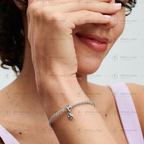 Pandora Rose in Bloom Dangle Charm - Picture 5 of 6